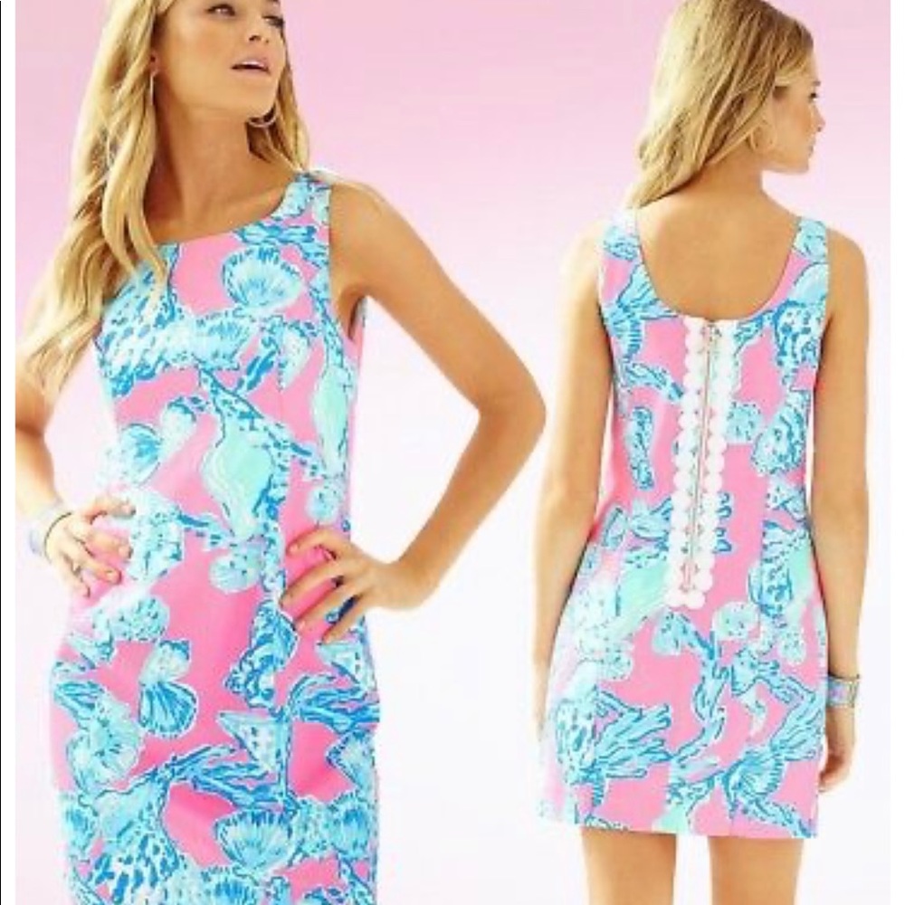 Lilly Pulitzer Cathy Pink Pout Barefoot Princess